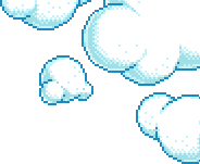 nuages en haut à droite